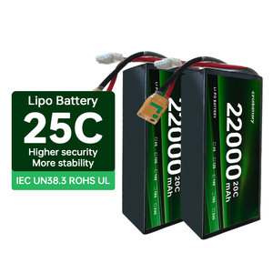 High-Discharge Drone Li Ion Battery Pack 14.8V 22.2V 25C